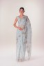 Diamond Embroidered Half Silk Sari