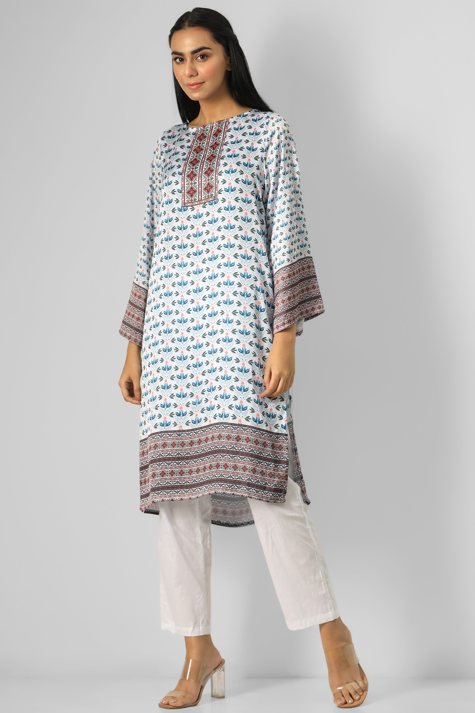 Floral Print Tunic