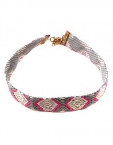 Tribal Print Choker