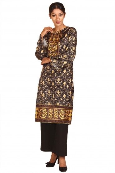 Damask Printed Tunic