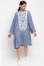 Embroidered Frill Tunic