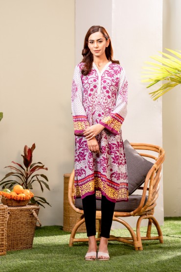Intricate Print Single Tunic