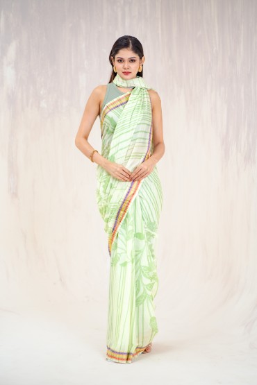 Printed Sari