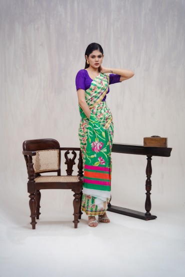 Printed Sari