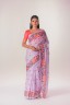 Floral Embroidered Cotton Sari