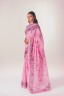 Floral Embroidered Cotton Sari