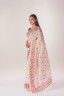 Floral Embroidered Cotton Sari