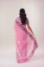 Floral Embroidered Cotton Sari