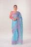 Paisley Embroidered Cotton Sari