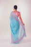 Paisley Embroidered Cotton Sari