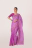 Ornate Embroidered Cotton Sari