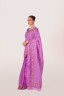 Ornate Embroidered Cotton Sari