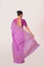 Ornate Embroidered Cotton Sari