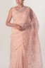 Belldrop Embroidered Half Silk Sari