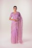 Dragonfly Embroidered Half Silk Sari