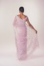 Dragonfly Embroidered Half Silk Sari
