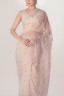 Dragonfly Embroidered Half Silk Sari