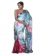 Elegant Floral Sari