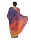 Multicolour Brushstroke Sari