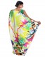 Vibrant Abstract Print Sari