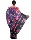 Camo Floral Print Sari