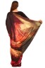 Surrealist Print Silk Sari